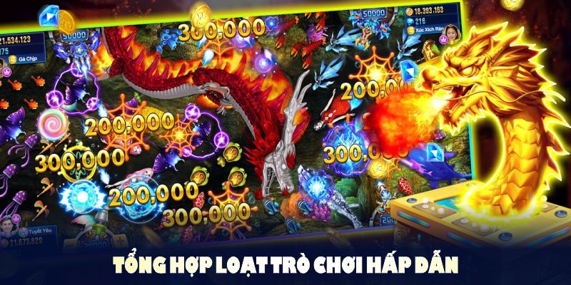 Tổng hợp loạt trò chơi hấp dẫn mà 33WIN bắn cá mang đến cho thành viên